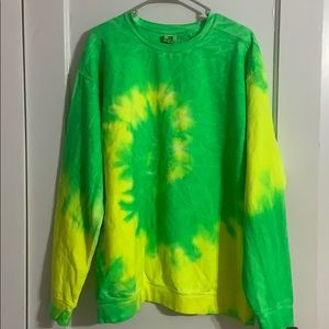 Comfort Colors Vintage tie dye crewneck sweatshirt